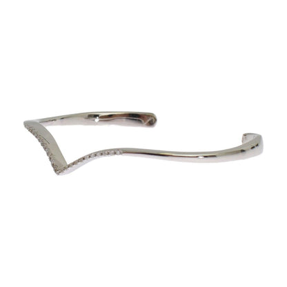 Nialaya Skyfall CZ 925 Silver Bangle Bracelet 1728,67345645728,Accessories,Bracelets - Jewellery - Accessories,Bracelets - Women - Jewelry,Category - Jewellery,Jewellery - Accessories,Jewelry,Material: 925 Sterling Silver,Men,New with tags,Nialaya,Silver,