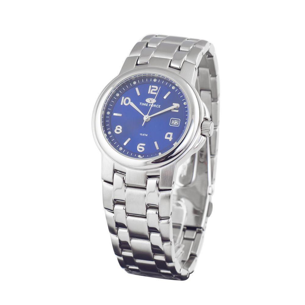 Time Force Silver Stainless Steel Watch TFTF2265M03MAC