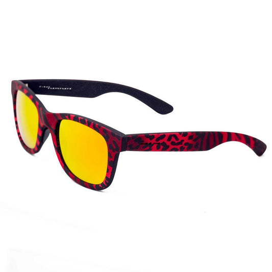Italia Independent Red Acetate Sunglasses II0090ZEB053AC