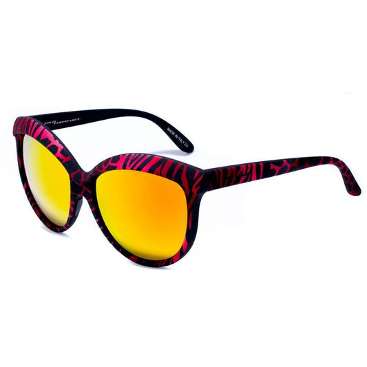 Italia Independent Red Acetate Sunglasses II0092ZEF053AC