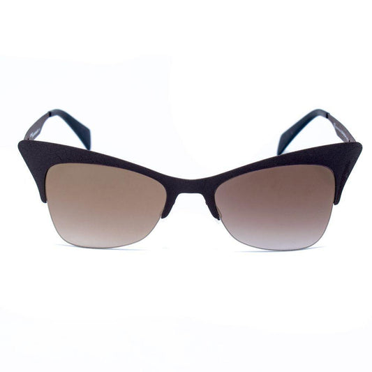 Italia Independent Black Metal Sunglasses II0504CRK044AC