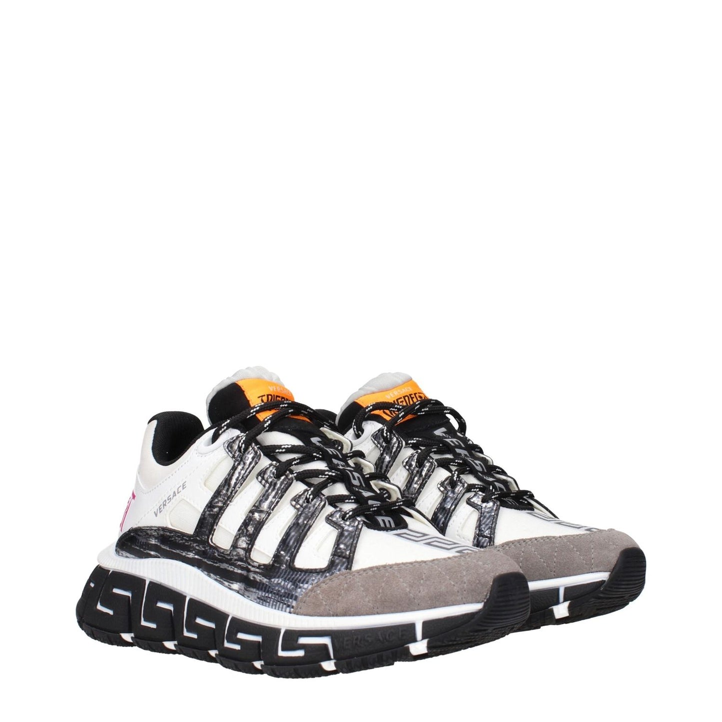 Versace Beige Fabric Athletic Sneakers VE-15248505438473-EU36/US6