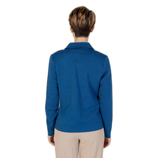 Street One Blue Polyester Blazer ST-13438400126-IT40|S