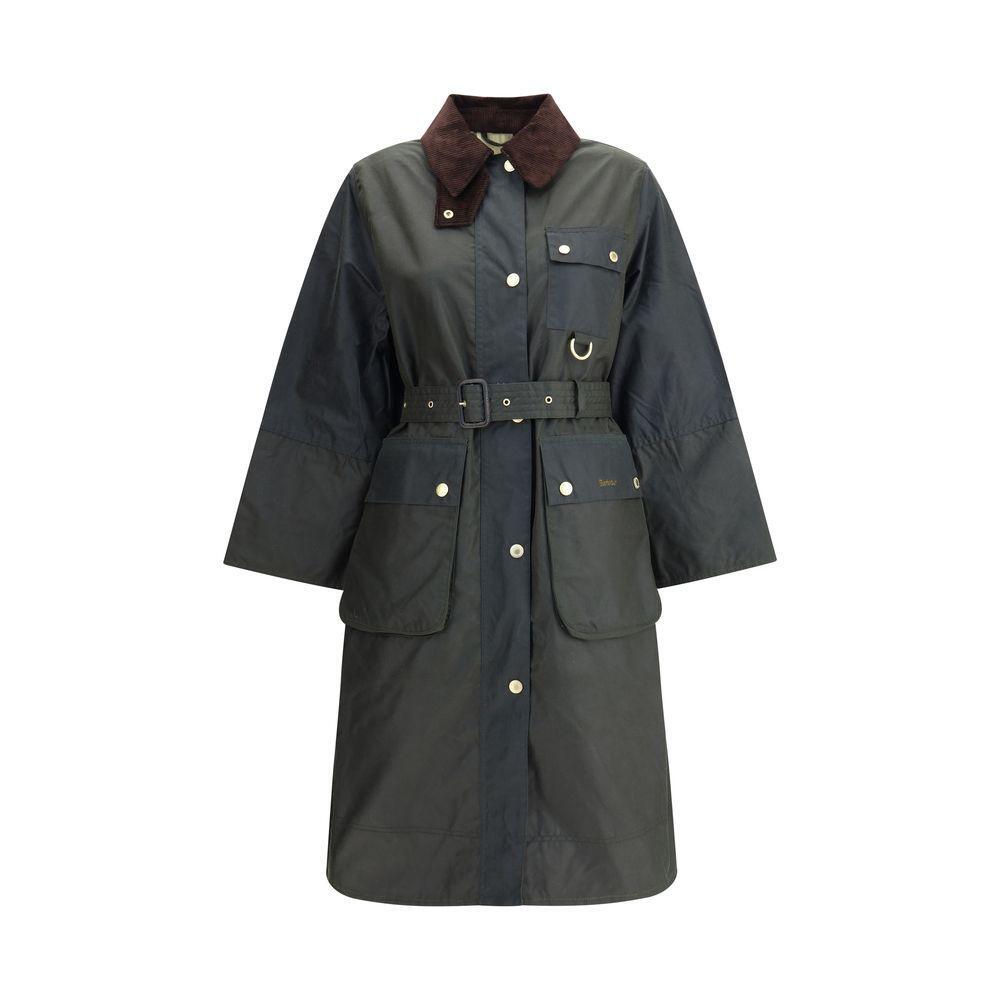 Barbour Milda waxed Trench Coat BA-LWX1486OL52-10