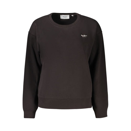 Pepe Jeans Black Polyester Women Sweatshirt