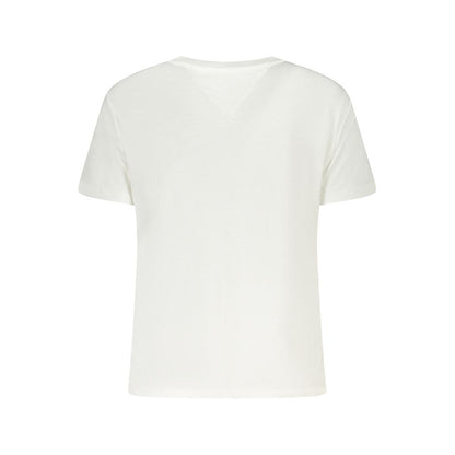 Tommy Hilfiger Bianco Cotton Women T-Shirt