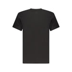 Tommy Hilfiger Black Cotton Men T-Shirt TO-39462-S