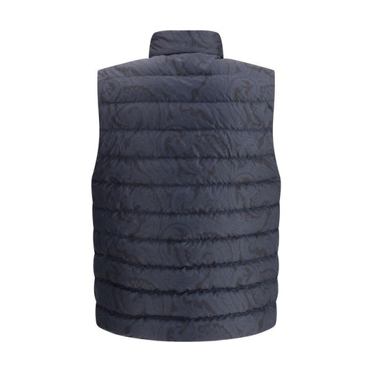 Etro Logo Down Vest ET-MRBB000399SASN7X0883-L