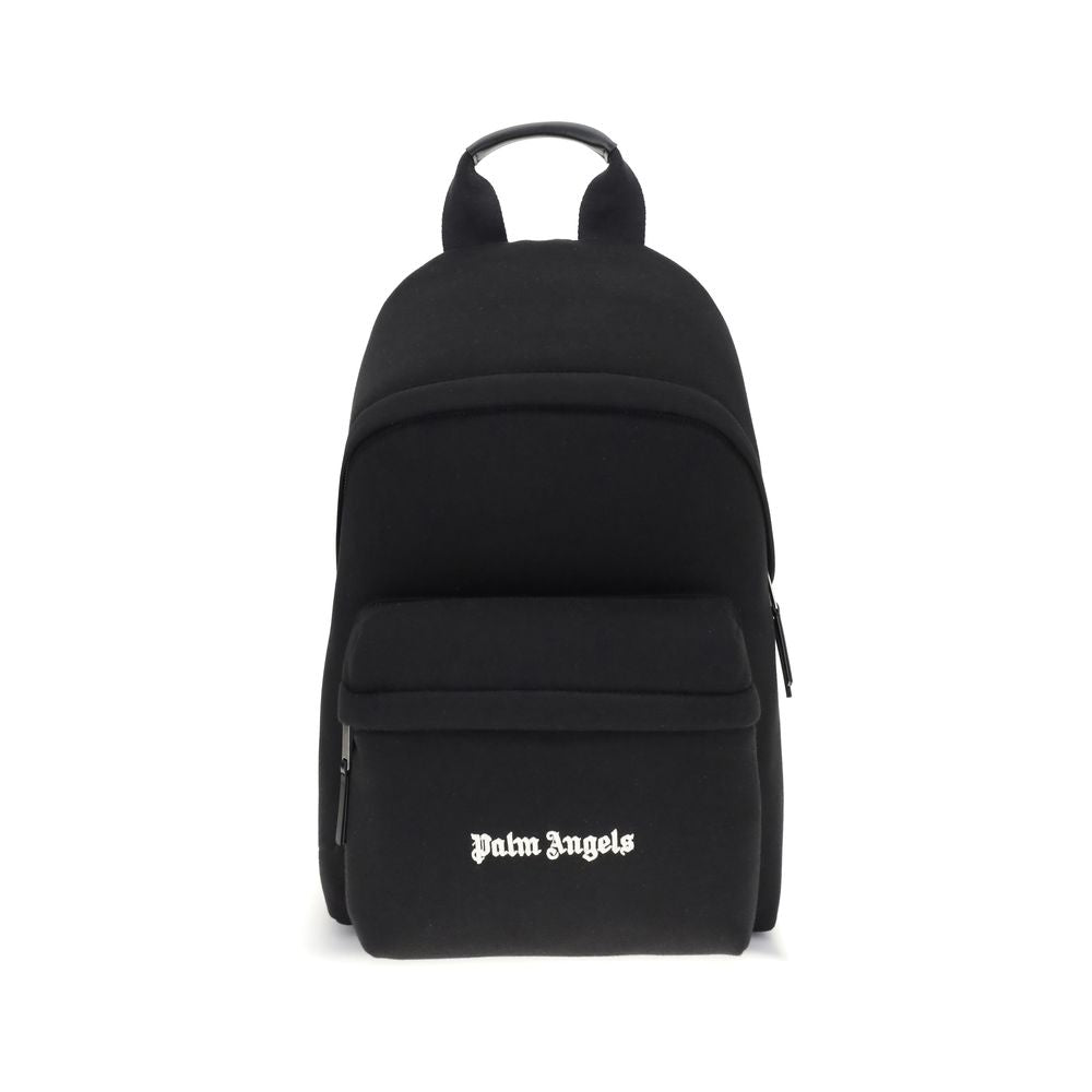 Front view with bag zipped and handles upright.