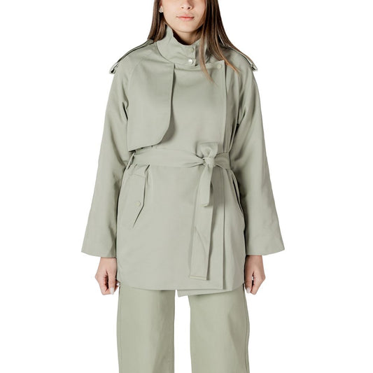 Morgan De Toi Bicolor Cotton Parka 1728,71956299936,Bicolor,Clothing,IT36|XXS,IT40|S,IT42|M,IT44|L,Jackets & Coats - Clothing,Morgan De Toi,New with tags,Parkas - Jackets & Coats - Clothing,Women