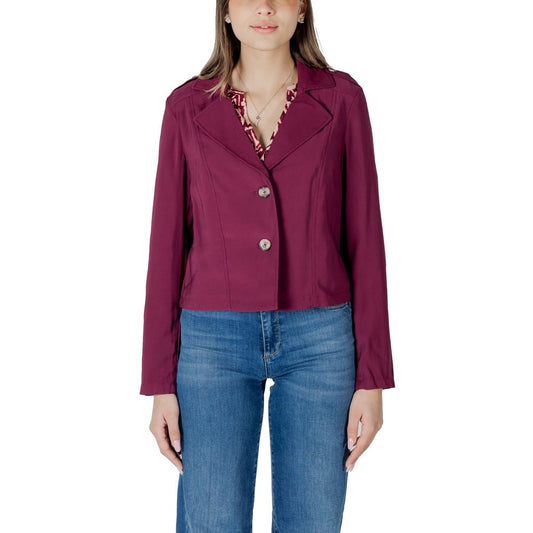 Street One Purple Viscose Parka 1728,71956299936,Clothing,IT36|XXS,IT38|XS,IT40|S,Jackets & Coats - Clothing,New with tags,Parkas - Jackets & Coats - Clothing,Purple,Street One,Women