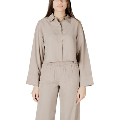 Only Beige Viscose Blouse 1728,71956299936,Beige,Blouses - Shirts - Clothing,Clothing,IT42|M,IT44|L,New with tags,Only,Shirts - Clothing,Women