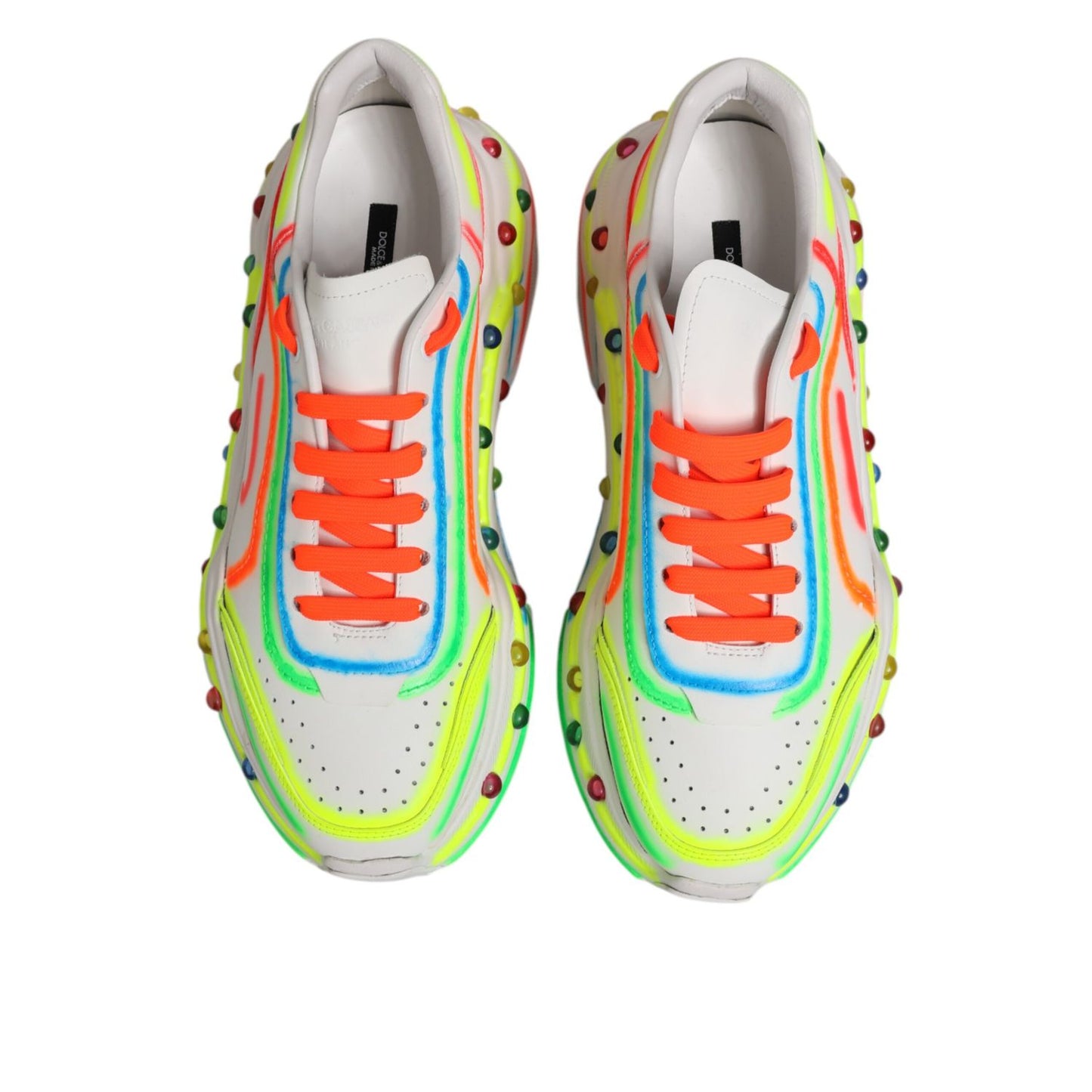 Dolce & Gabbana Multicolor Daymaster Low Top Sneakers Shoes Dolce & Gabbana