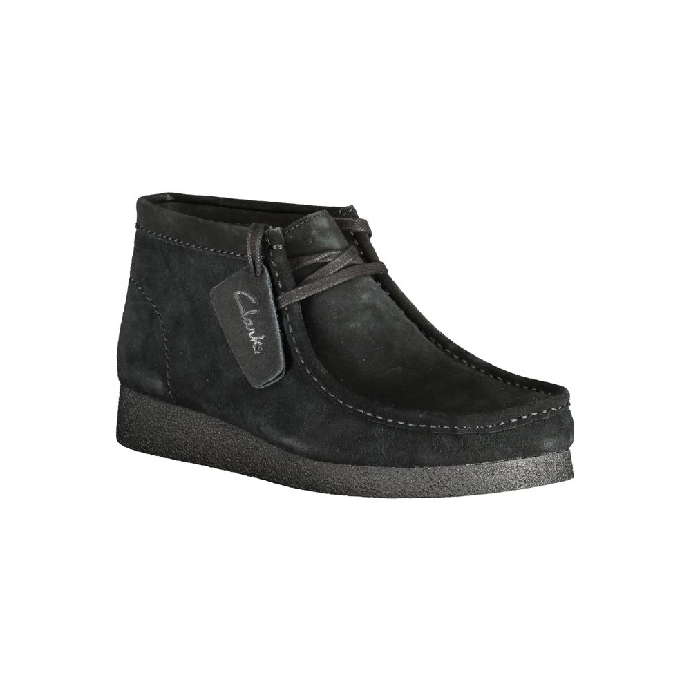 Clarks Nero Leather Men Sneaker 1728,67403481248,Black,Boots - Shoes,Clarks,EU41/US8,EU42/US9,Lace-Up Boots - Boots - Shoes,Men,New with tags,Shoes