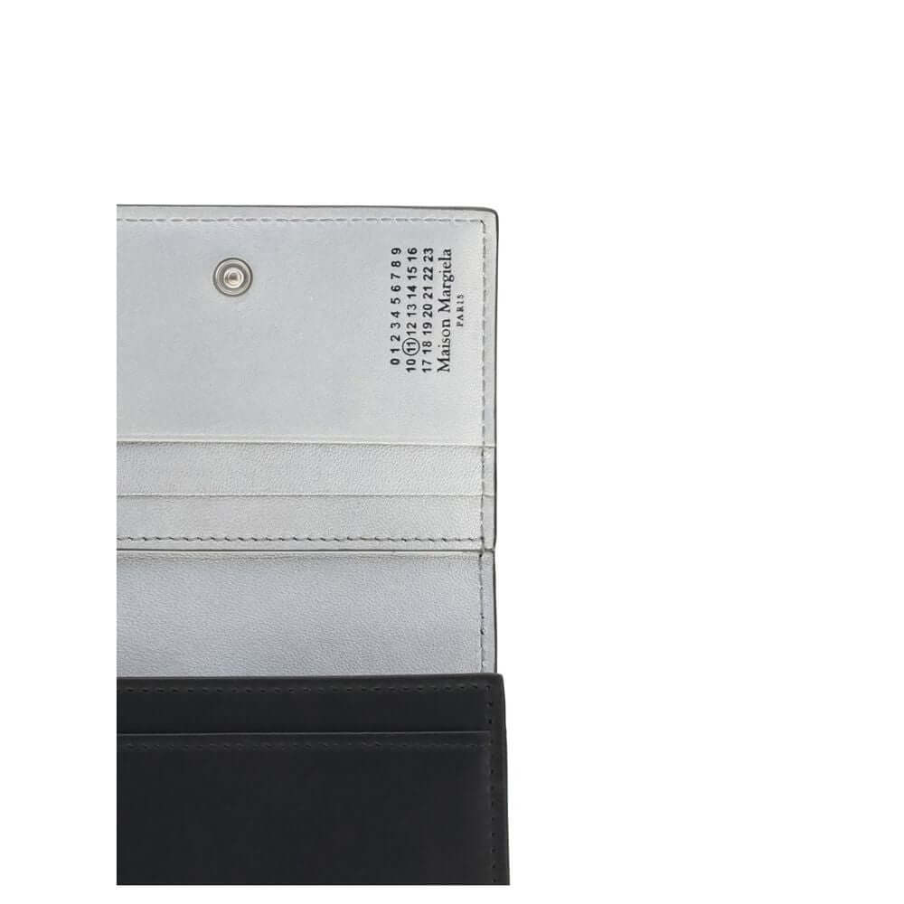 Margiela Black Leather Wallet