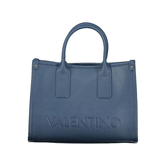 Mario Valentino Blu Polyurethane Women Handbag