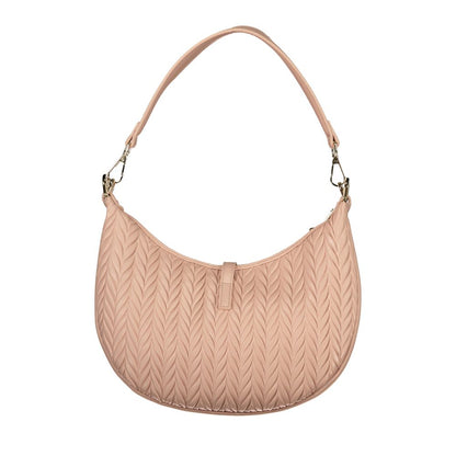 Mario Valentino Rosa Polyurethane Women's Shoulder Bag