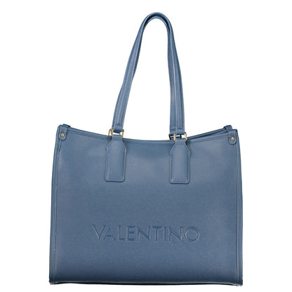 Valentino Blue Polyethylene Handbag