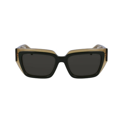Ferragamo Bicolor Acetate Sunglasses