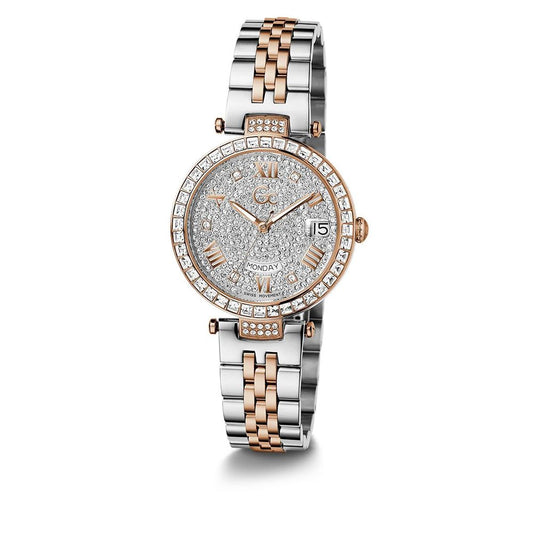 GC Gray Stainless Steel Dress Watch 1728,67434610848,Accessories,Dress Watches - Watches - Accessories,GC,Gray,New with tags,Watches - Accessories,Women