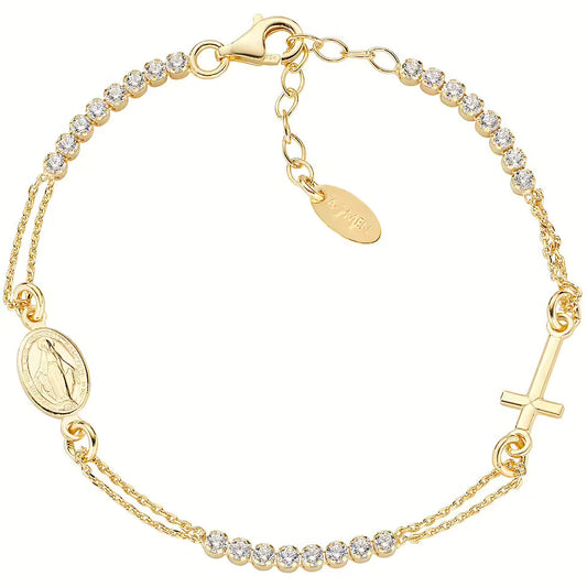 AMEN JEWELRY Mod. BRCRMIGBZ3 BIJOUX