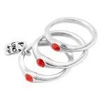 ANELLI UNO DE 50 MOD. UD_ANI0678ROJMTL12 DESIGNER FASHION JEWELLERY