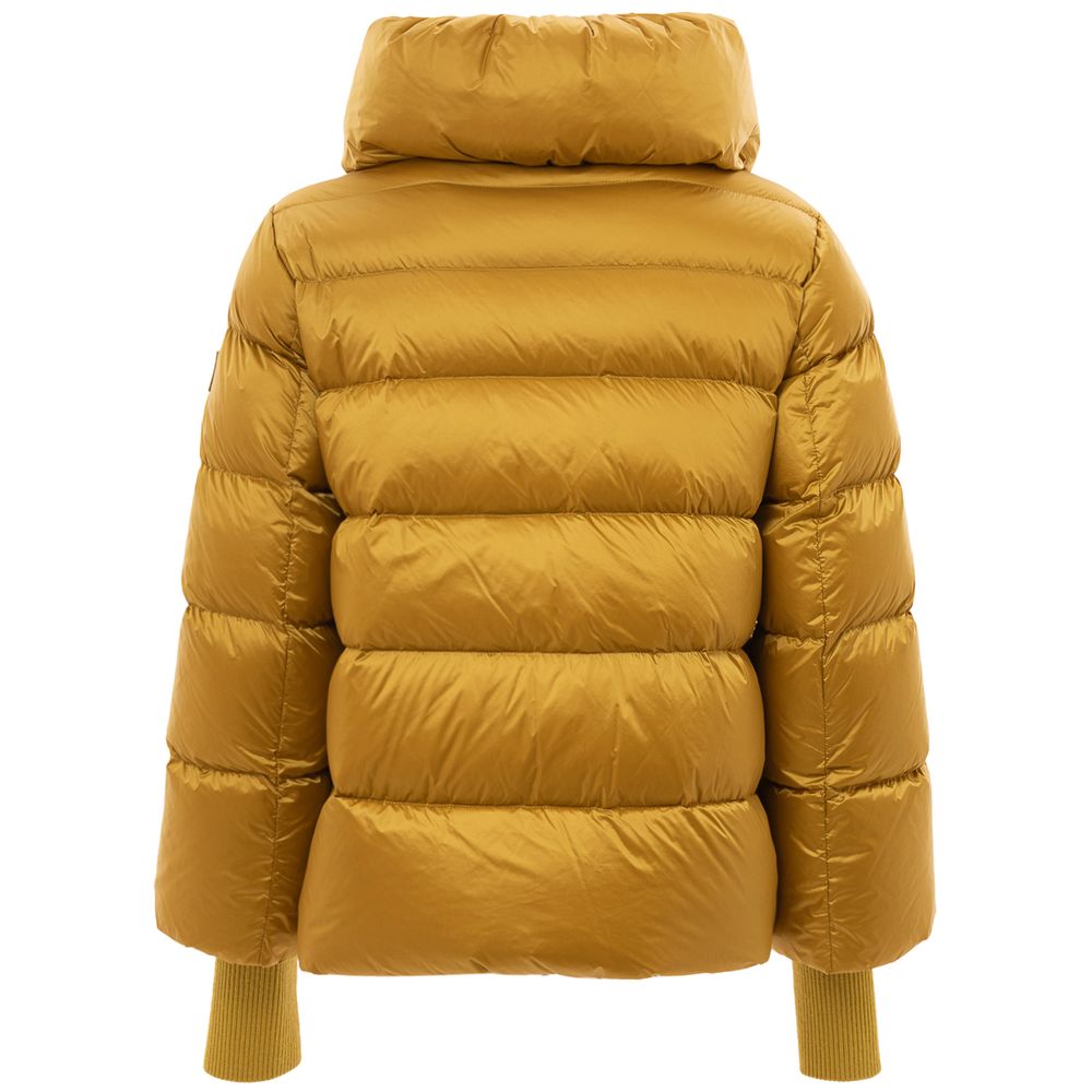 Add Gold Polyamide Coat 1728,67397976224,Add,Clothing,Coats - Jackets & Coats - Clothing,Gold,IT44|L,Jackets & Coats - Clothing,New with tags,Women