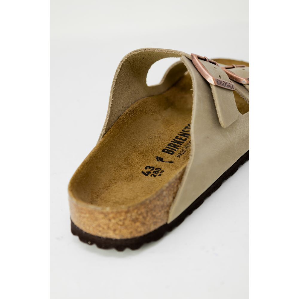 Birkenstock Beige Synthetic Slippers
