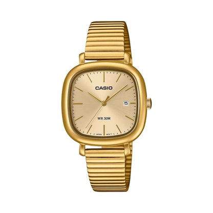 CASIO COLLECTION Mod. DATE SQUARE - GOLD CASIO COLLECTION & VINTAGE