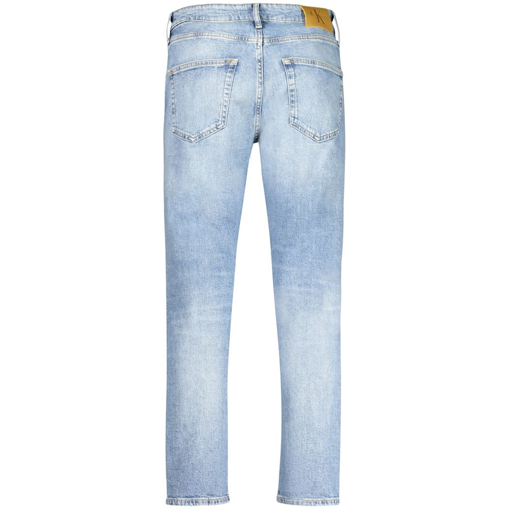 Calvin Klein Azzurro Cotton Men's Jeans