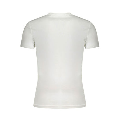 Calvin Klein White Cotton Men T-Shirt