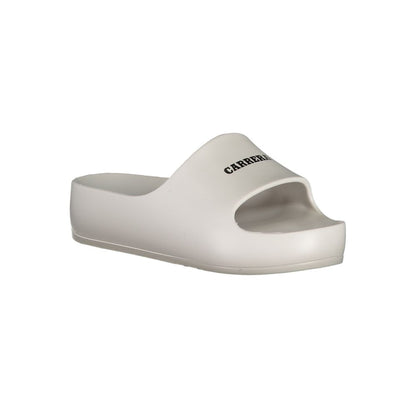 Carrera Bianco Poliuretano Women Slipper