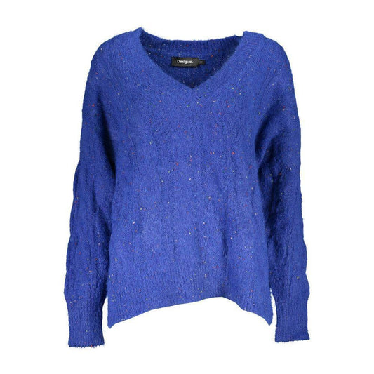 Desigual Blue Acrylic Women Sweater