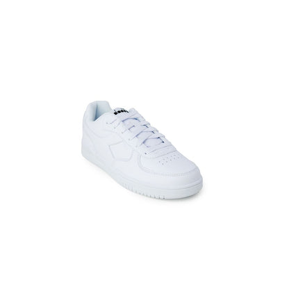 Diadora White Artificial Leather Low Top Sneakers