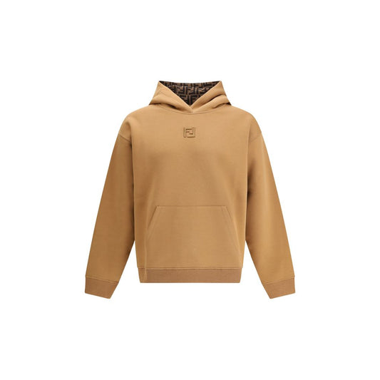 Fendi Beige Cotton Sweatshirt