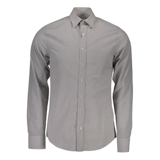 Gant Bianco Cotton Men Shirt