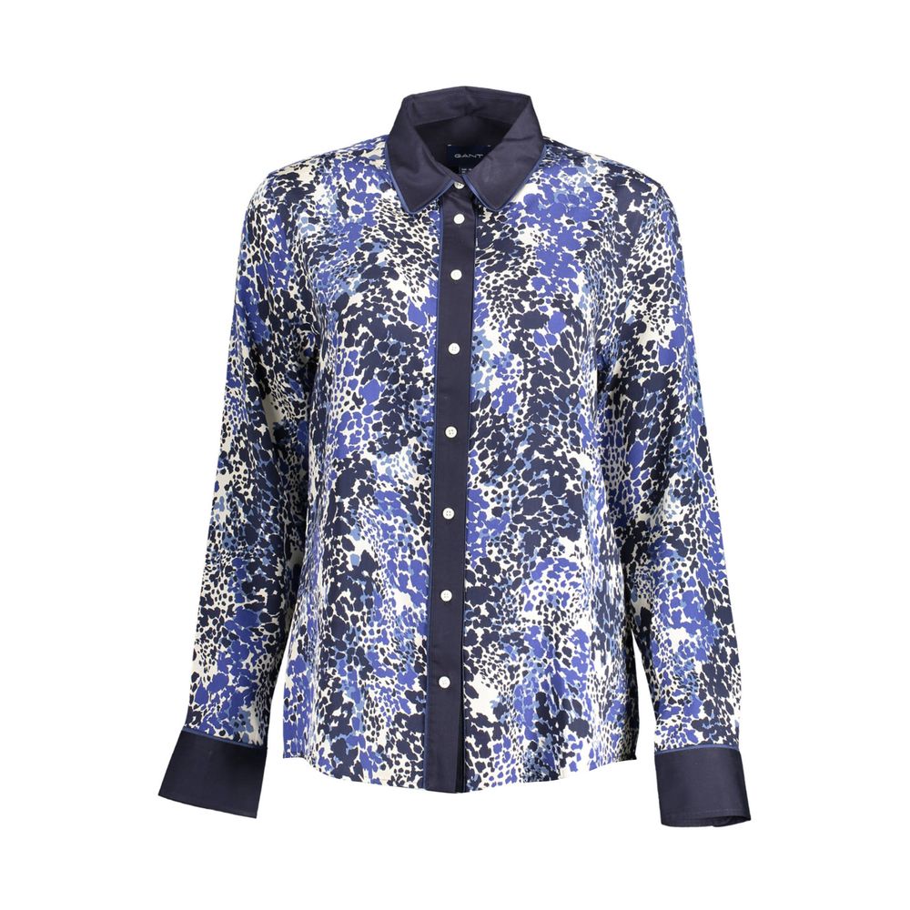 Gant Blu Lyocell Women Shirt