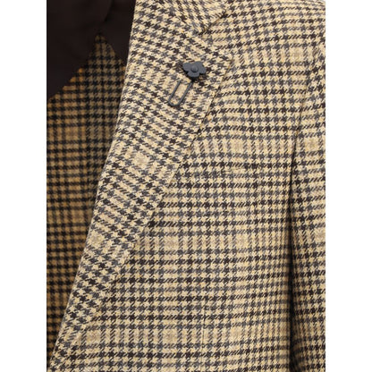 Lardini Beige Wool Clothing