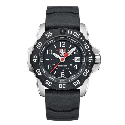 Luminox Black Rubber Sport Watch