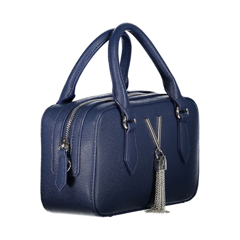 Mario Valentino Blue Polyurethane Women Handbag