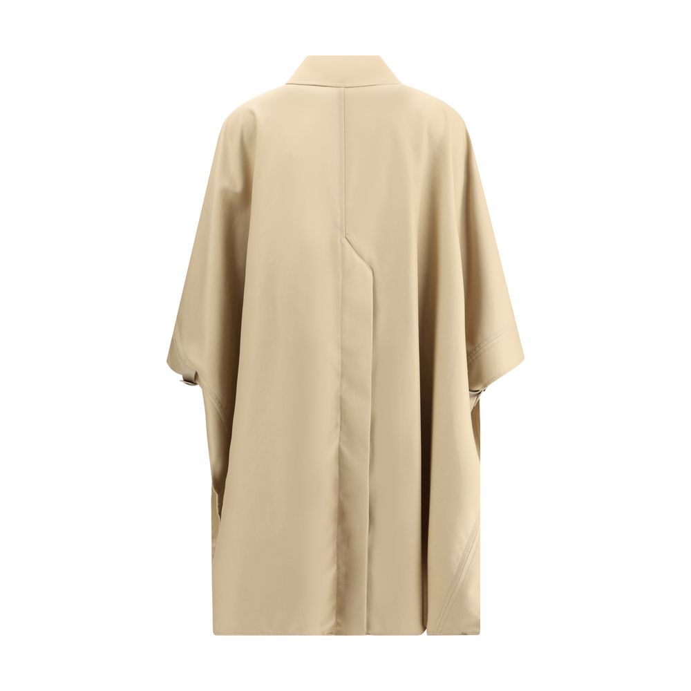 Max Mara Beige Cotton Coat Max Mara
