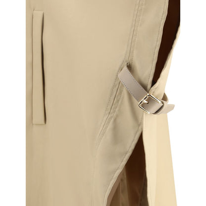 Max Mara Beige Cotton Coat Max Mara