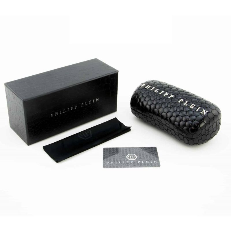 PHILIPP PLEIN SUNGLASSES Mod. SPP065S SHINY NIGHT BLUE