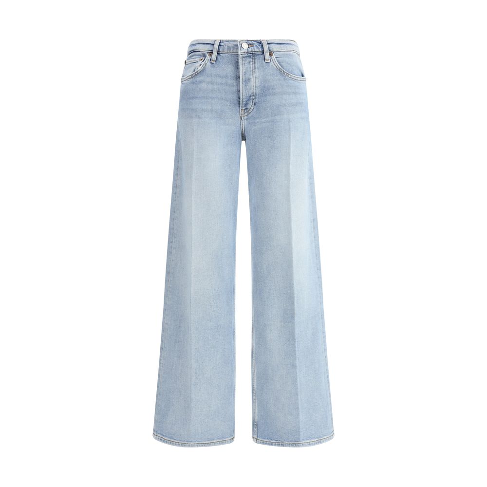 RE/DONE Light Blue Cotton Jeans Denim