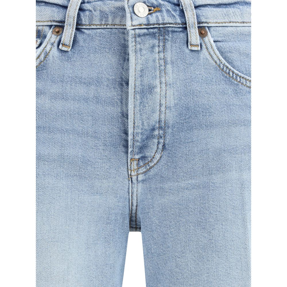 RE/DONE Light Blue Cotton Jeans Denim