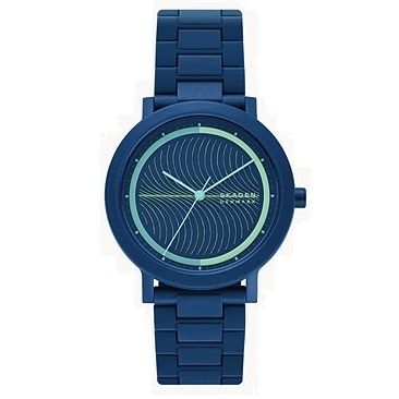 SKAGEN Mod. AAREN OCEAN BLUE (Material: #tide ocean material) SKAGEN DENMARK