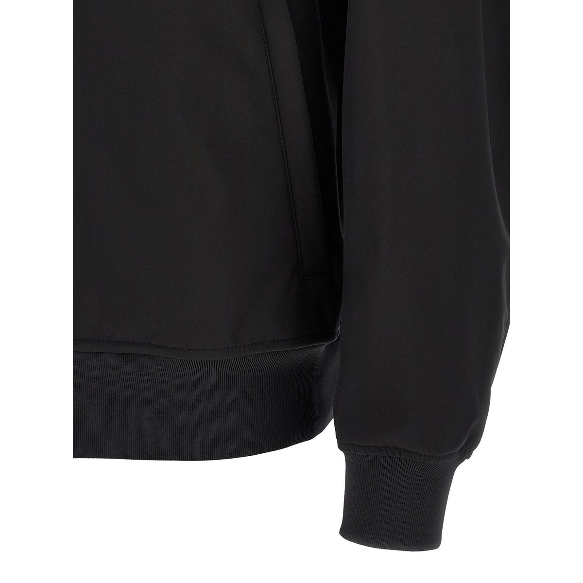 Stone Island Black Polyester Shell Jacket