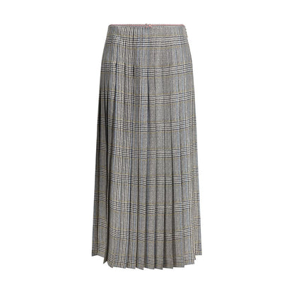 Thom Browne Multicolor Silk Midi Skirt Thom Browne