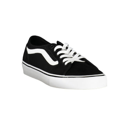 Vans Black Leather Men Sneaker