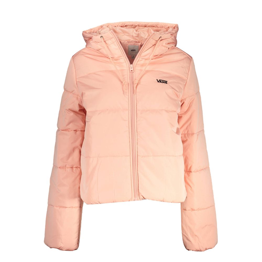 Vans Pink Polyester Women's Jacket 1728,2XS,67403481248,Clothing,Full-Length Jackets - Jackets & Coats - Clothing,Jackets & Coats - Clothing,M,New with tags,Pink,S,Vans,Women,XS